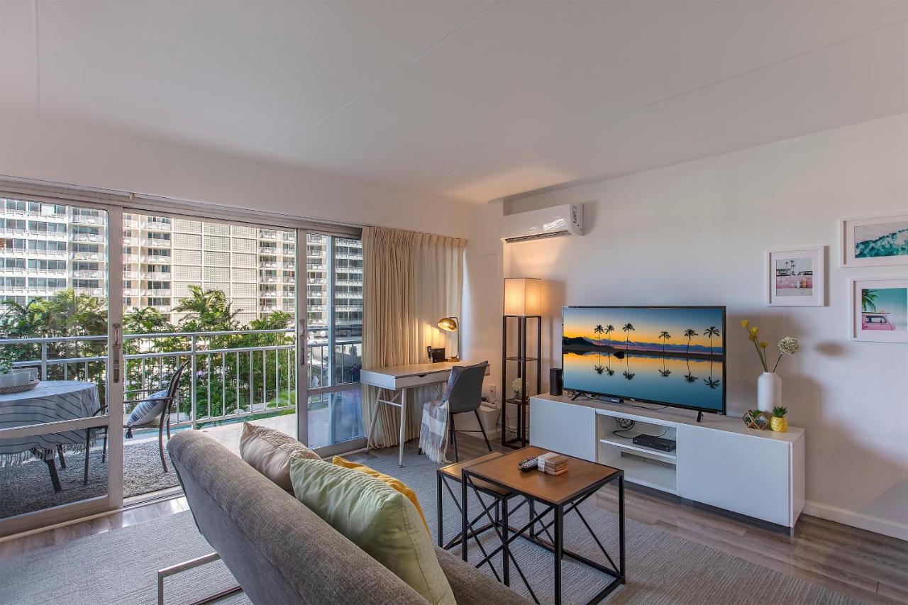 @ Marbella Lane - Oceanview Suite Steps To Beach Honolulu Ngoại thất bức ảnh