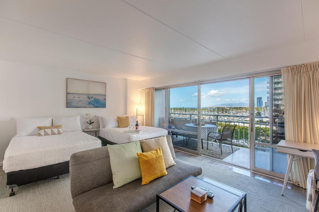 @ Marbella Lane - Oceanview Suite Steps To Beach Honolulu Ngoại thất bức ảnh